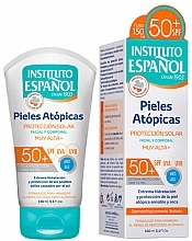 Сонцезахисний крем для атопічної шкіри - Instituto Espanol Atopic Skin Sun Protection Cream SPF50 — фото N1