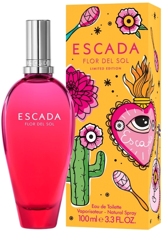 Escada Flor Del Sol Limited Edition - Туалетна вода — фото N3