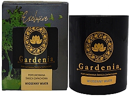 Парфумерія, косметика Ароматична свічка "Весняний вітер" - Loris Parfum Gardenia Spring Wind