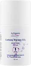 Набір "Пептидна карбокситерапія" - H2Organic Carboxy Therapy CO2 Peptide (gel/50ml + gel/50ml + mask/50ml) — фото N2