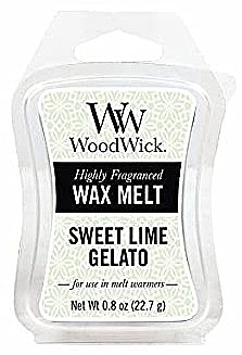 Ароматический воск - WoodWick Wax Melt Sweet Lime Gelato — фото N1