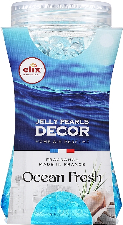Ароматические гелевые шарики с ароматом морской свежести - Elix Perfumery Art Jelly Pearls Decor Ocean Fresh Home Air Perfume — фото N1