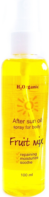 Олія після засмаги - H2Organic After Sun Oil Fruit Mix — фото N1