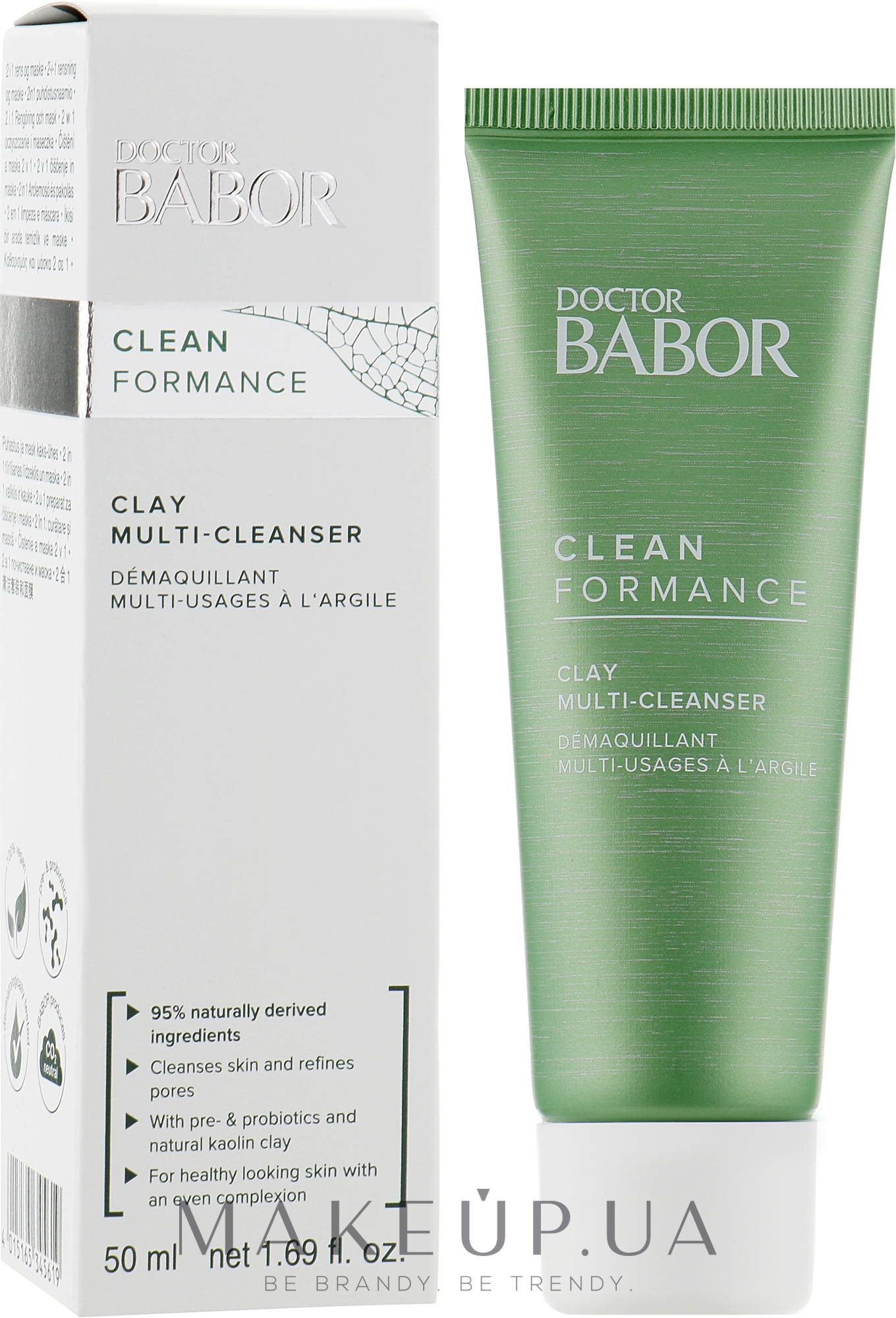 Крем-маска для вмивання з глиною - Babor Doctor Babor Clean Formance Clay Multi-Cleanser — фото 50ml