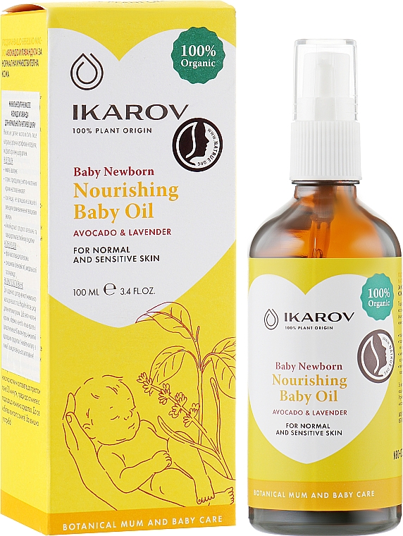 Детское масло - Ikarov Nourising Baby Oil