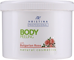 Духи, Парфюмерия, косметика Скраб для тела "Болгарская роза" - Hristina Professional Bulgarian Rose Body Peeling