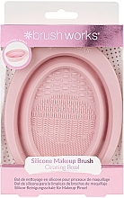 Парфумерія, косметика Миска-очищувач для пензлів, силіконова - Brushworks Silicone Makeup Brush Cleaning Bowl