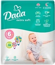 Парфумерія, косметика Підгузки для дітей Extra Soft 6, 16+ кг, 38 шт. - Dada