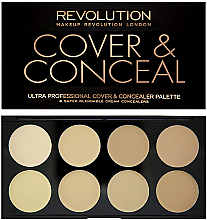 Духи, Парфюмерия, косметика УЦЕНКА Консилер для лица - Makeup Revolution Ultra Cover and Conceal Palette *