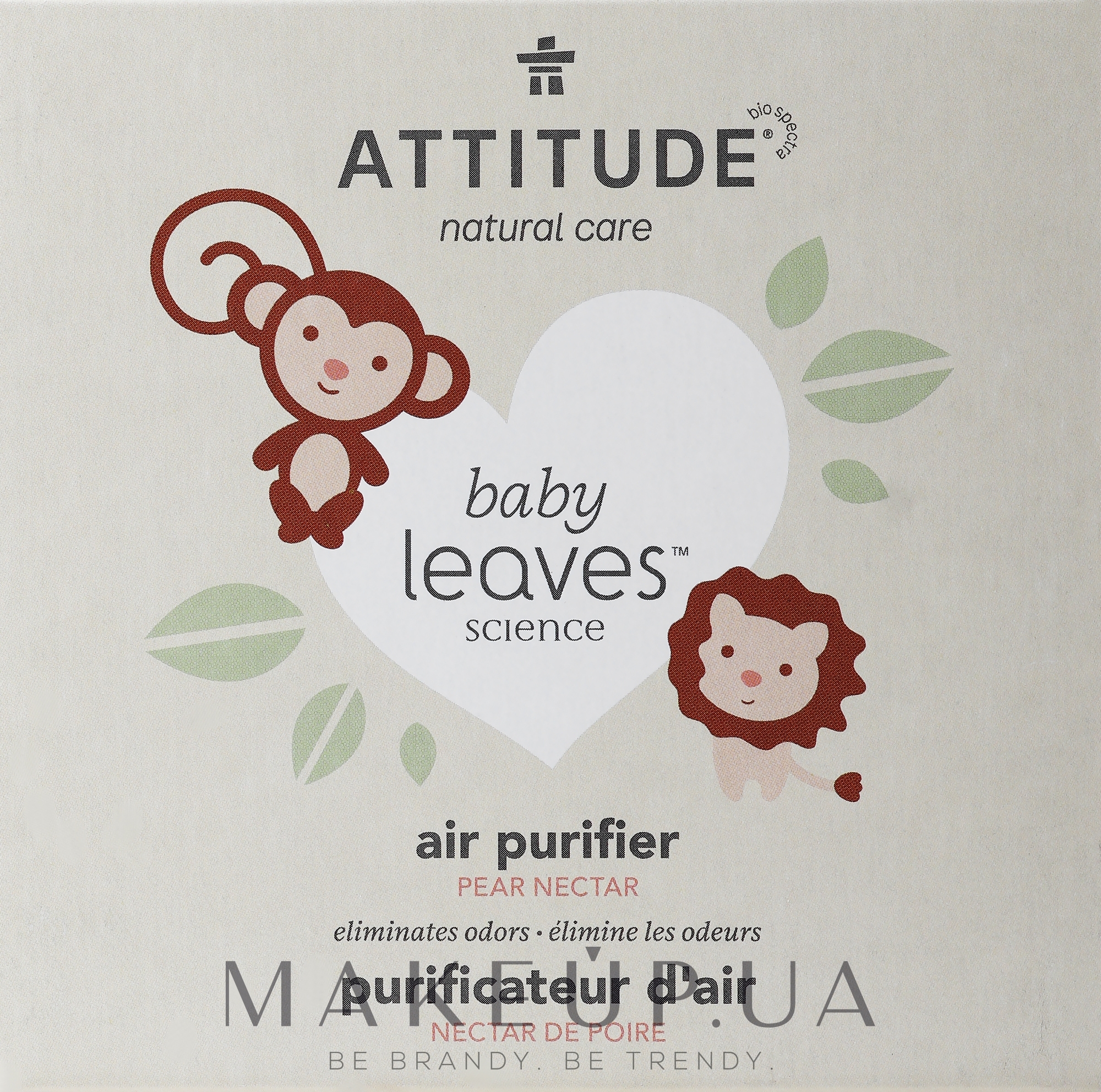Очиститель воздуха "Грушевый нектар" - Attitude Natural Air Purifier Pear Nectar Hypoallergenic — фото 227g