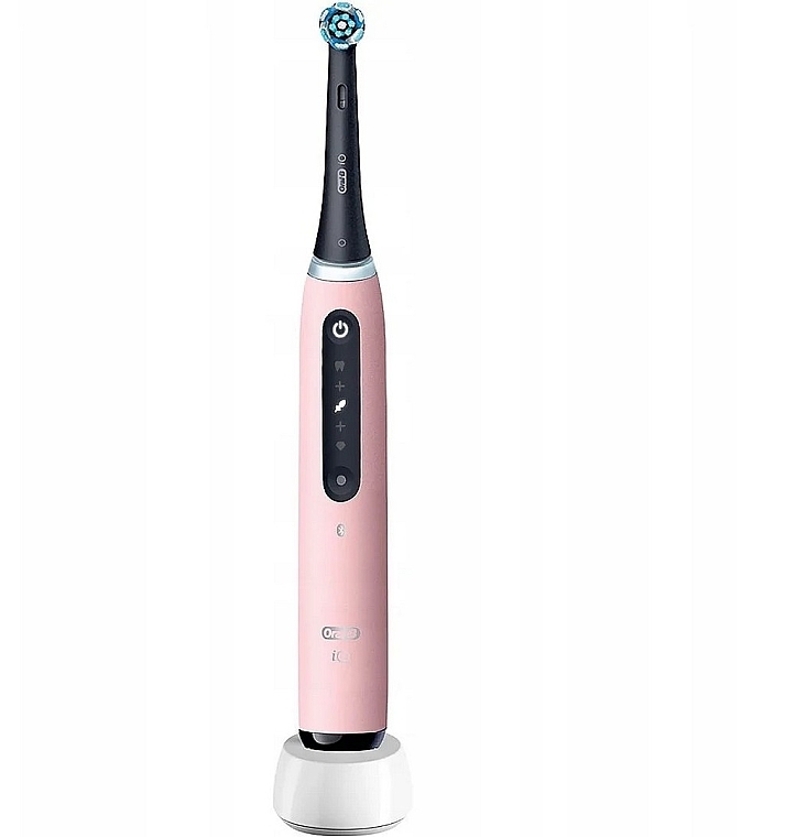 Электрическая зубная щетка, с футляром, розовая - Oral-B iO Series 5 Pink — фото N3