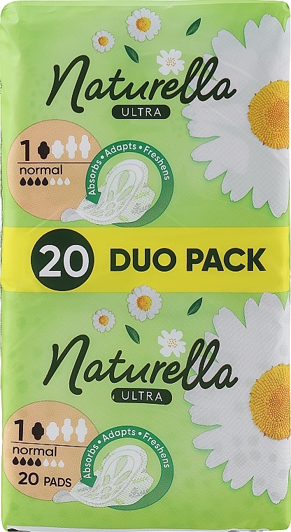 Гігієнічні прокладки, 20 шт - Naturella Ultra Normal