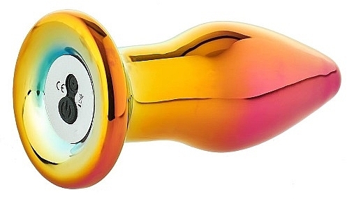 Анальная пробка - Dream Toys Glamour Glass Remote Vibe Plug — фото N3