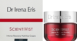 Крем для обличчя, нічний - Dr. Irena Eris ScientiVist Intense Recovery Nutritive Night Cream — фото N2