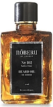 Масло для бороды - Noberu Of Sweden №102 Amber Lime Feather Beard Oil — фото N1