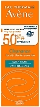 Солнцезащитный крем для проблемной кожи - Avene Solaires Cleanance Sun Care SPF 50+ — фото N3