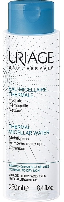 Мицеллярная вода для нормальной и сухой кожи - Uriage Thermal Micellar Water Normal To Dry Skin