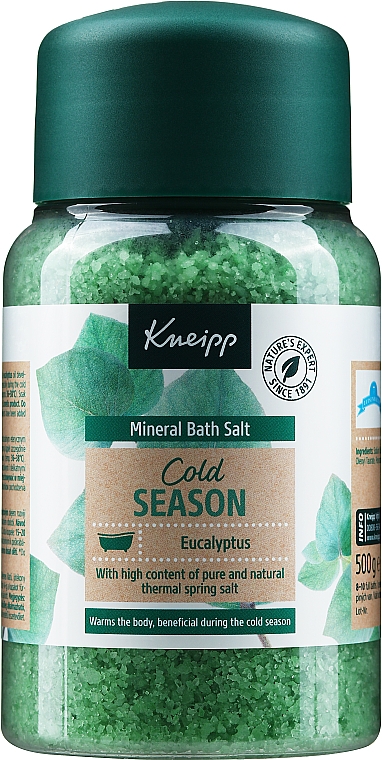 Соль для ванны с эвкалиптом - Kneipp Eucalyptus Bath Crystals Salt  — фото N1