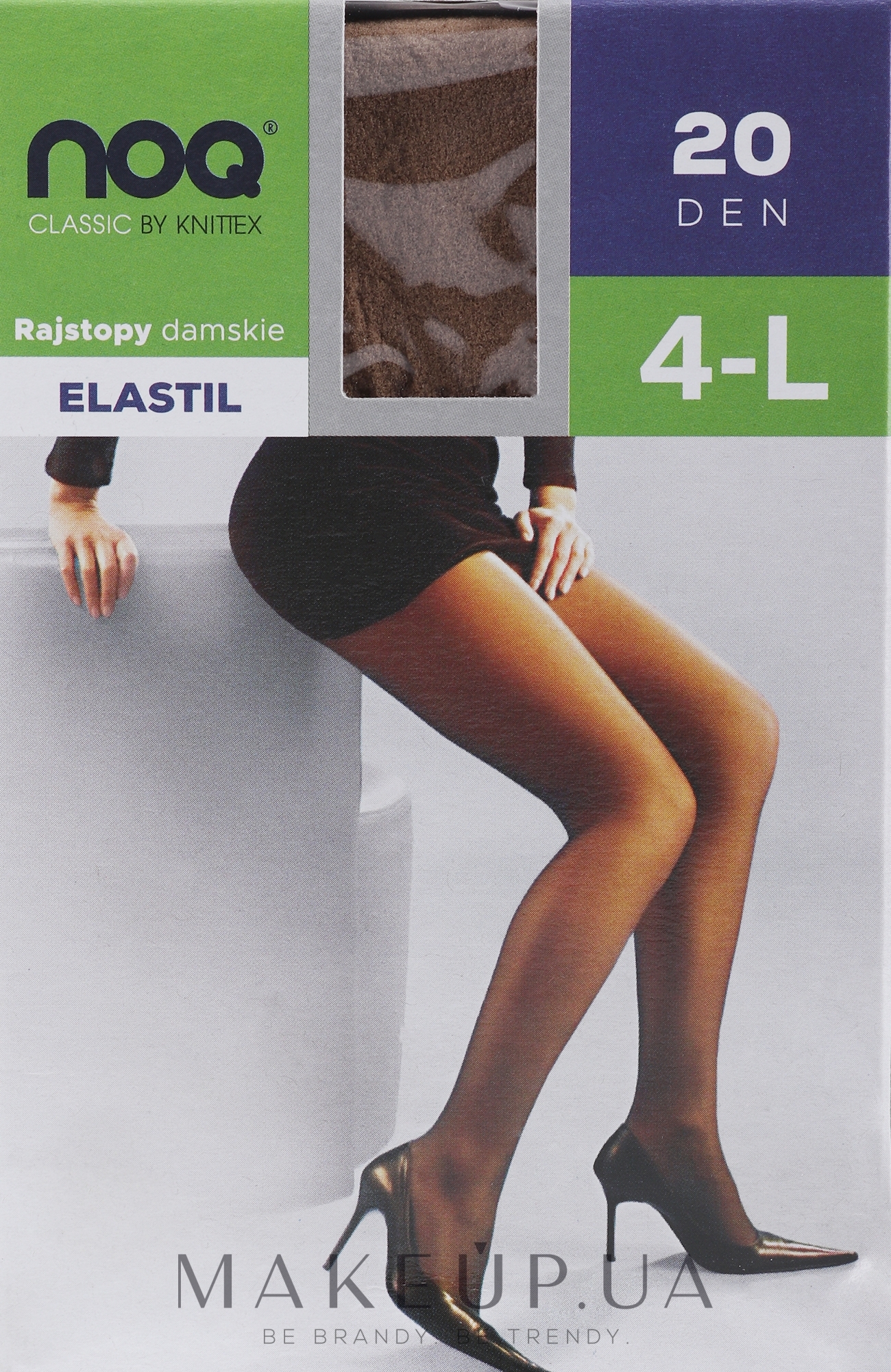 Колготки для жінок "Elastil" 20 Den, Beige - Knittex — фото 4