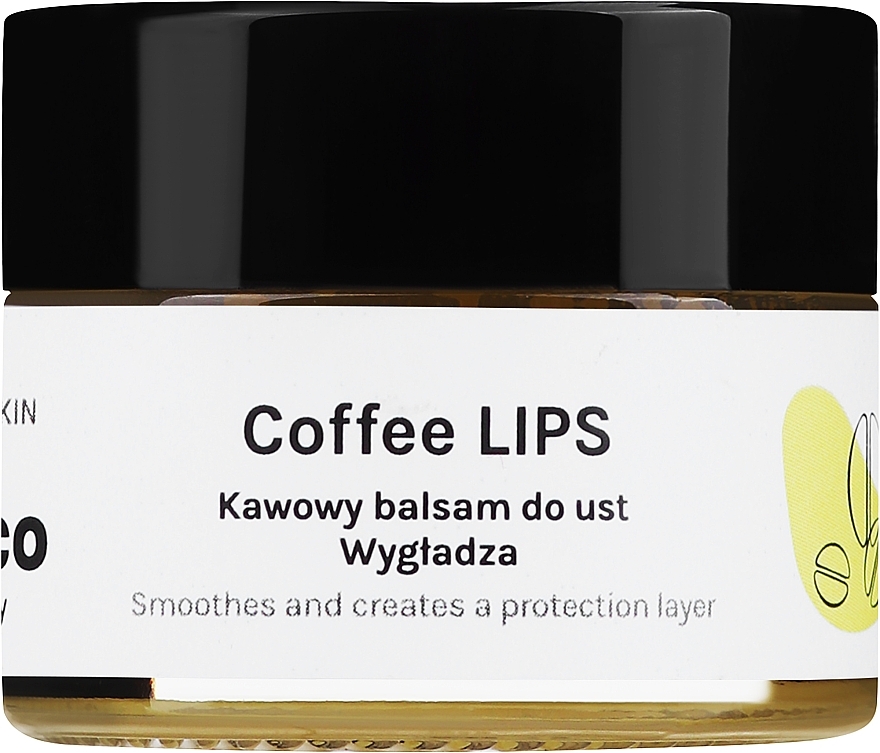 Бальзам для губ "Кофе" - Hello Eco Coffee Lip Balm — фото N1