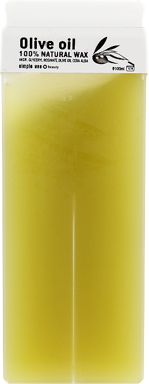 Воск для депиляции в картридже "Оливковое масло" - Simple Use Beauty Depilation Wax — фото N1