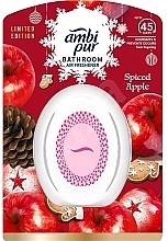 Ароматизатор для ванни "Пряне яблуко" - Ambi Pur Bathroom Spiced Apple — фото N1