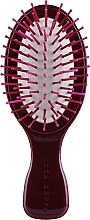 Щетка для волос, 7390, вишневая - Acca Kappa Oval Brush mini — фото N1