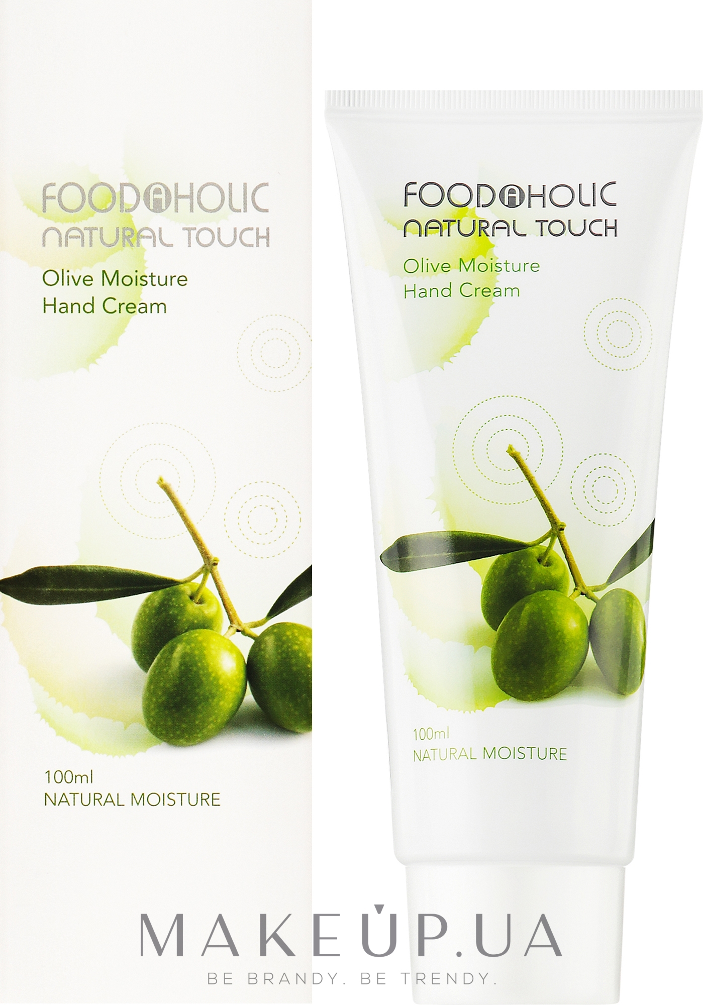 Крем для рук з екстрактом оливи - Food a Holic Natural Touch Olive Moisture Hand Cream — фото 100ml