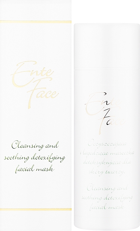 Очищувальна і заспокійлива маска для обличчя - Enterosgel EnteFace — фото N2