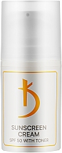 Парфумерія, косметика Сонцезахисний крем Spf 50 з тонером - Kodi Professional Sunscreen Cream SPF50 With Toner