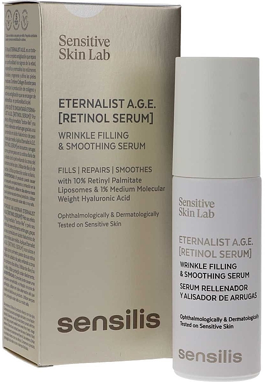 Сироватка для корекції зморщок - Sensilis Eternalist A.G.E. Retinol Serum — фото N2