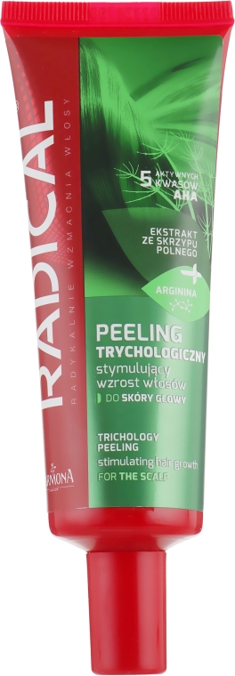 Пілінг для шкіри голови, що стимулює ріст волосся - Farmona Radical Peeling — фото N2