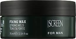 Духи, Парфюмерия, косметика Моделирующий воск сильной фиксации для мужских волос - Screen For Man Fixing Wax
