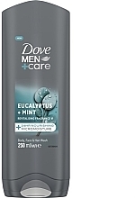 Гель для душу - Dove Men+Care Eucalyptus + Mint Shower Gel — фото N1