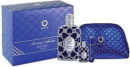 Парфумерія, косметика Orientica Luxury Collection Royal Bleu - Набір (edp/80ml + edp/7,5ml + atom/1pcs + bag/1pcs)