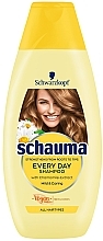 Шампунь для всех типов волос с экстрактом ромашки - Schauma Every Day Shampoo With Chamomile-Extract — фото N3