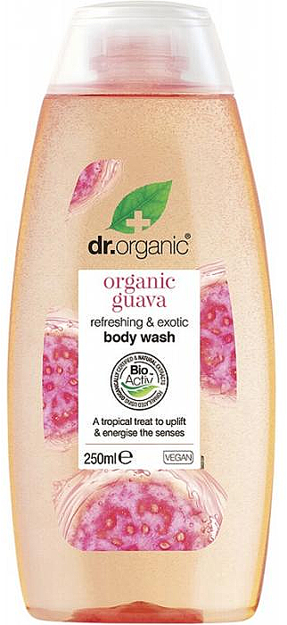 Гель для душу "Органічна гуава" - Dr. Organic Body Wash Organic Guava — фото N1