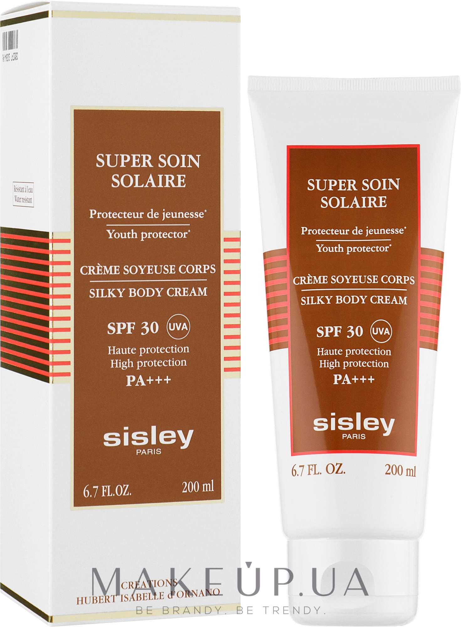 Сонцезахисний шовковистий крем для тіла - Sisley Super Soin Solaire Silky Body Cream — фото 200ml