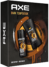 Axe Dark Temptation - Набор (deo/150ml + sh/gel/250ml) — фото N3