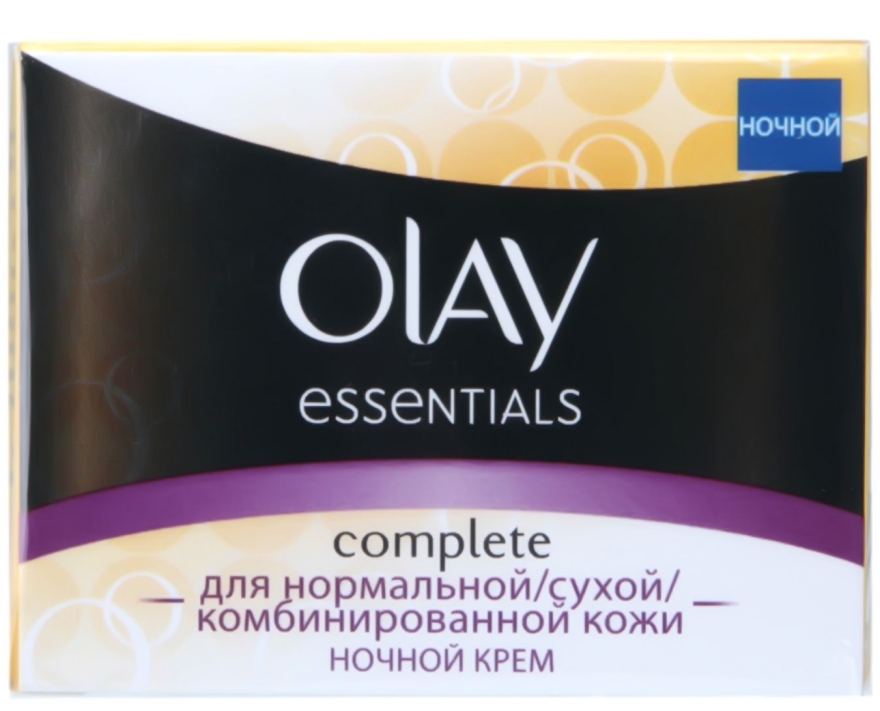 Нічний крем потрійної дії для нормальної, сухої та комбінованої шкіри - Olay Complete Night Cream — фото N1