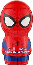 Шампунь-гель для душа 2D - Air-Val International Spider-man Shower Gel & Shampoo 2D — фото N1