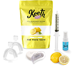 Парфумерія, косметика Набір для відбілювання зубів "Лимон" - Keeth Lemon Teeth Whitening Kit