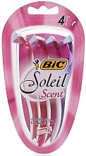 Станки для гоління одноразові, 4 шт - Bic Soleil Scent — фото N1