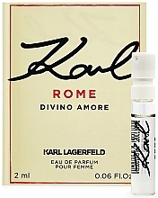 Духи, Парфюмерия, косметика Karl Lagerfeld Karl Rome Divino Amore - Парфюмированная вода (пробник)