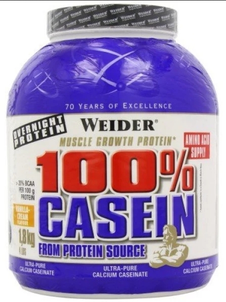 Казеиновый протеин - Weider Nutrition 100% Casein — фото N1