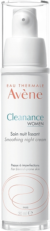 Ночной крем для лица - Avene Cleanance Women Smoothing Night Cream