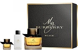 Парфумерія, косметика Burberry My Burberry Black - Набір (edp/90ml + b/lot/75ml + edp/5ml)