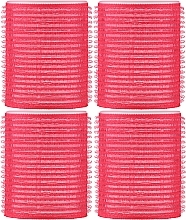 Бигуди-липучки для волос, 4 шт, розовые - Deni Carte — фото N1