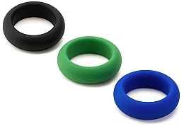 Ерекційне кільце, 3 шт. - Je Joue Silicone Cock Ring Set — фото N2