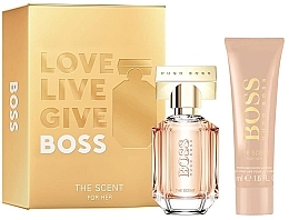 Парфумерія, косметика BOSS The Scent For Her - Набір (edp/30ml + b/lot/50ml)